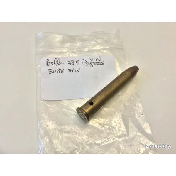 VENDU PAR LE-CUIRASSIER BALLE CHASSE  CALIBRE 375 WIN SUPER WW NEUTRALISEE