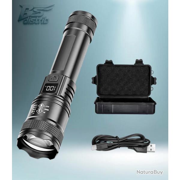 Lampe Torche Led Aluminium �tanche rechargeable......Ench�re 1 Euro