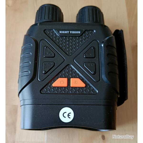 Jumelles de vision nocturne HD 1080p - Zoom 10x - Port�e 800 m - Neuf
