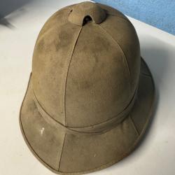 Casque coloniale britannique 1942