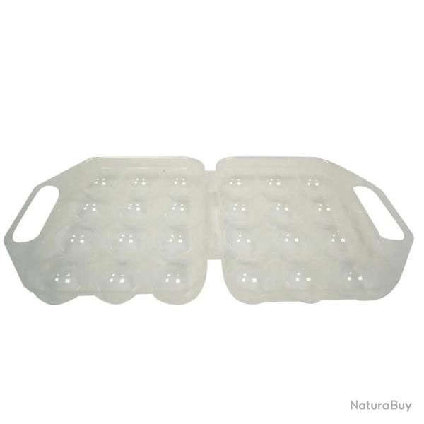 Boite � oeuf plastique 12 oeufs par lot de 3