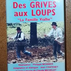 Coffret 2 cassettes VHS des grives aux loups