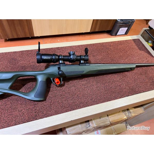 CARABINE CZ 600 ERGO CAL 308WIN + LUNETTE KONUS 1-6X24 AMOVIBLE + 1 BOITE DE BALLES OFFERTE