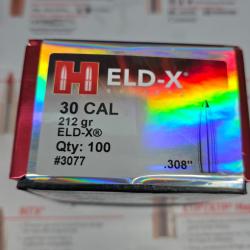 Ogives hornady. 308 212 grs eldx