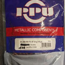 Ogives PPU - Partizan - 308 - .30 145 grains