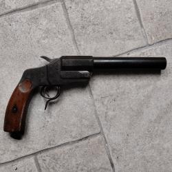 Pistolet lance fus&eacute;es Allemand "Hebel" mod&egrave;le 1894 TBE