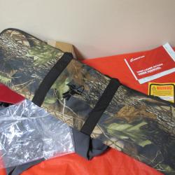Housse  fourreau camo bois pour arc demontable ou autres 80x20 mesure interieure (etg)