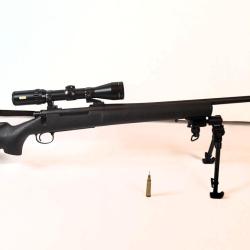 Remington 700 gaucher Crosse HS-PRECISION Type US ARMY M-24 Calibre 7mm Rem Mag