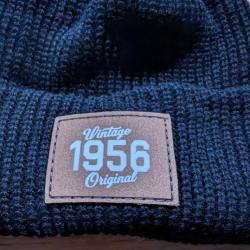 BONNET HIVER VINTAGE 1956 LEGER ET DOUX 1956-2026 = 70 ANS CETTE ANNEE !