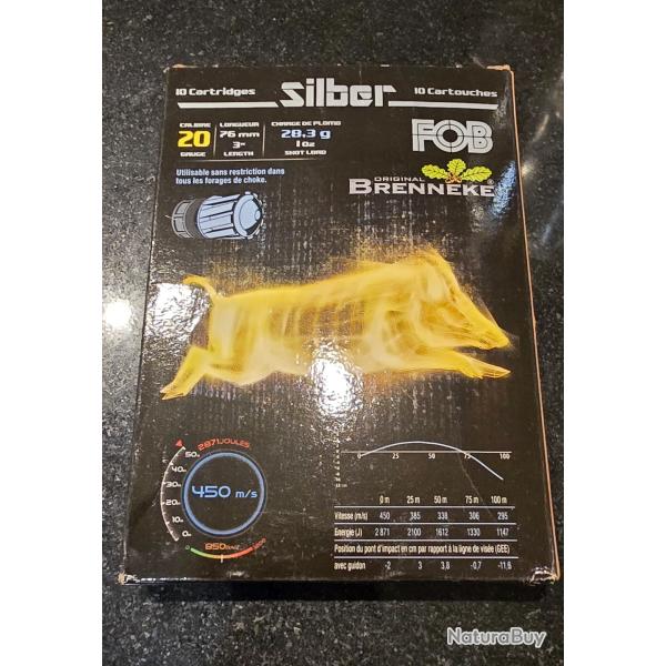 Vente de balle de fusil cal 20