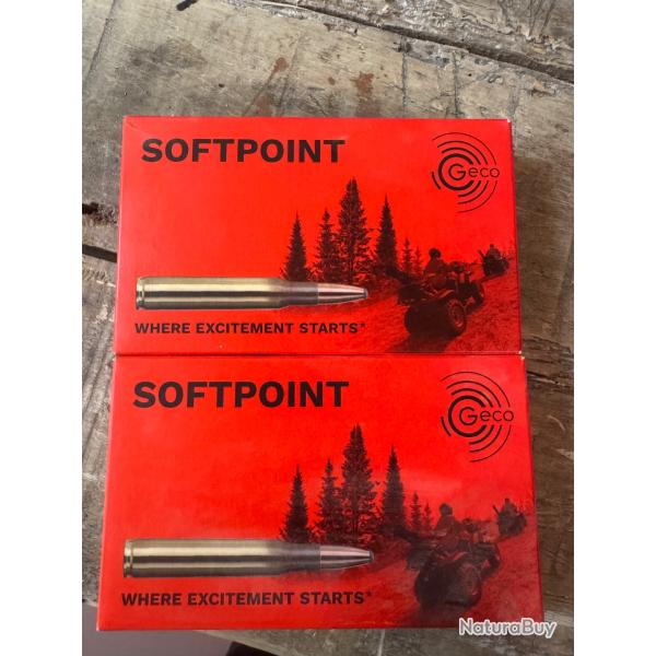 Balles 7x64 Softpoint 165gr