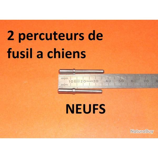 paire de percuteurs fusil � chiens type LEFAUCHEUX (voir dimensions) - VENDU PAR JEPERCUTE (D25B52)