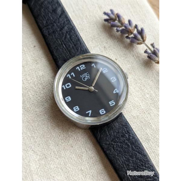 Montre femme vintage ann�es 80 "Marc Gay" (Type Kelton) - Neuve (Vieux stock)