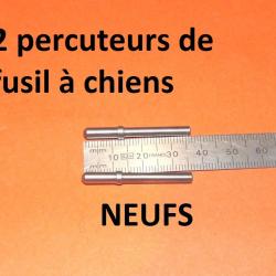paire de percuteurs fusil &agrave; chiens type LEFAUCHEUX (voir dimensions) - VENDU PAR JEPERCUTE (D25B54)