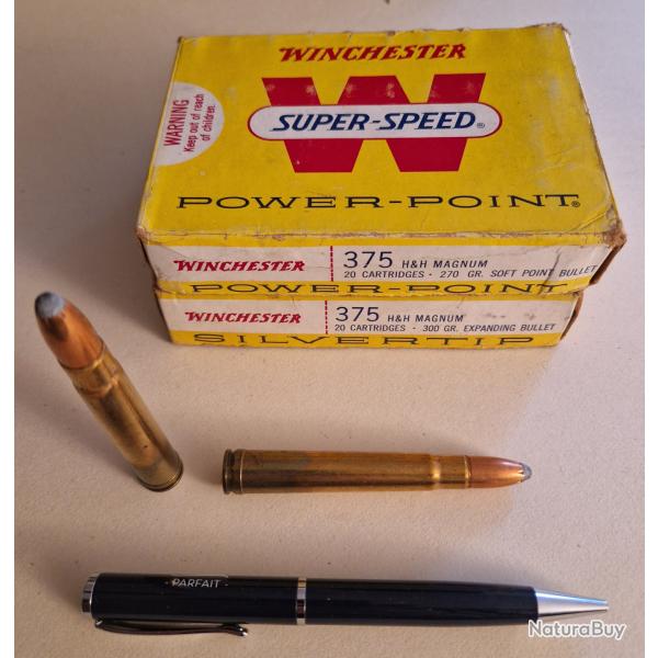 Winchester Super-Speed 375 H&H Magnum
