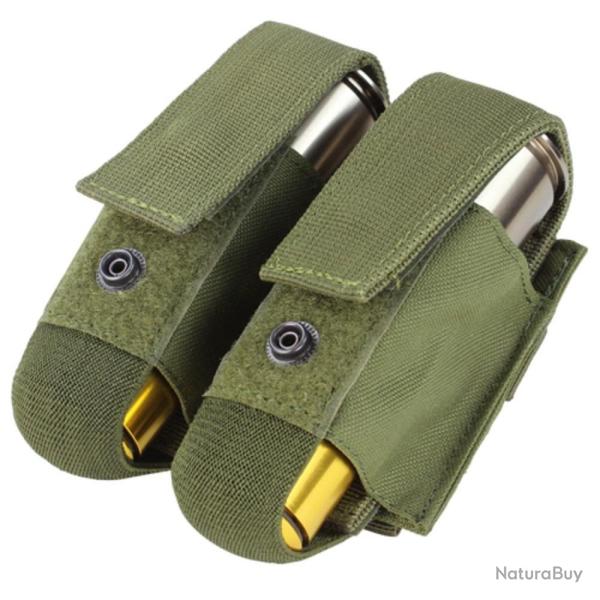 Poche porte grenade double 40mm CONDOR - Vert