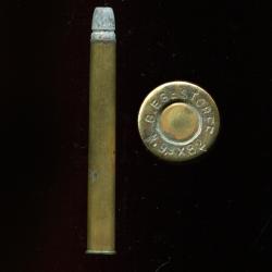 9.3 x 82 R Nimrod - Tr&egrave;s ancien marquage : G.EGESTORFF N. 9.3x82 - balle plomb m&eacute;plate