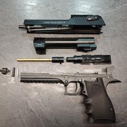 Lot pi&egrave;ces d&eacute;tach&eacute;e desert eagle cybergun
