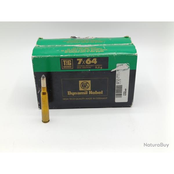 RWS - 40 munitions Dynamit Nobel - TIG Brenneke - 11,5 g / 177 gr Bo�te de 40 munitions RWS (Dynamit