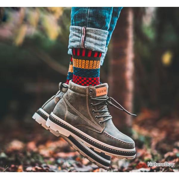 chaussettes en laine de mouton