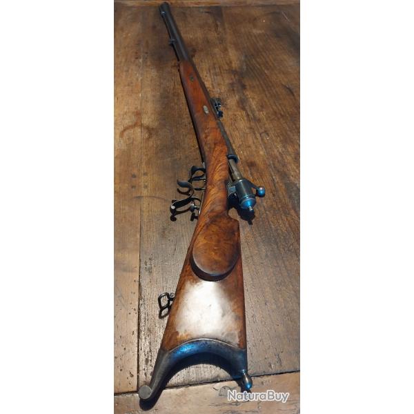 Carabine de tir suisse  sur base de boitier VETTERLI 1870