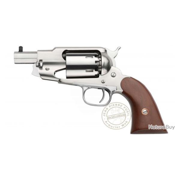 Revolver PIETTA Remington 1858 Texas Laiton Martial Model - Cal. 44 - Canon 3" Nickel