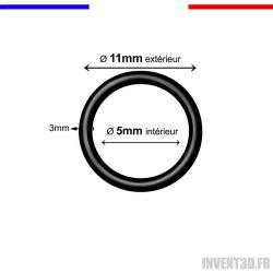 5 Joints Torique - Tore 3 mm 11/05
