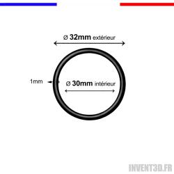 5 Joints Torique - Tore 1 mm 32/30