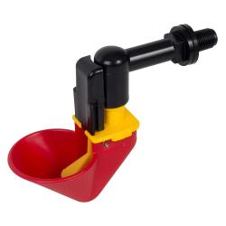Abreuvoir poule &agrave; petite coupelle diam&egrave;tre 3,8 cm 0,5L
