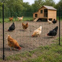 Filet poule non &eacute;lectrifiable H106 cm Longueur 50 m double