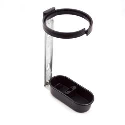 Abreuvoir porte bouteille en plastique fixation cage