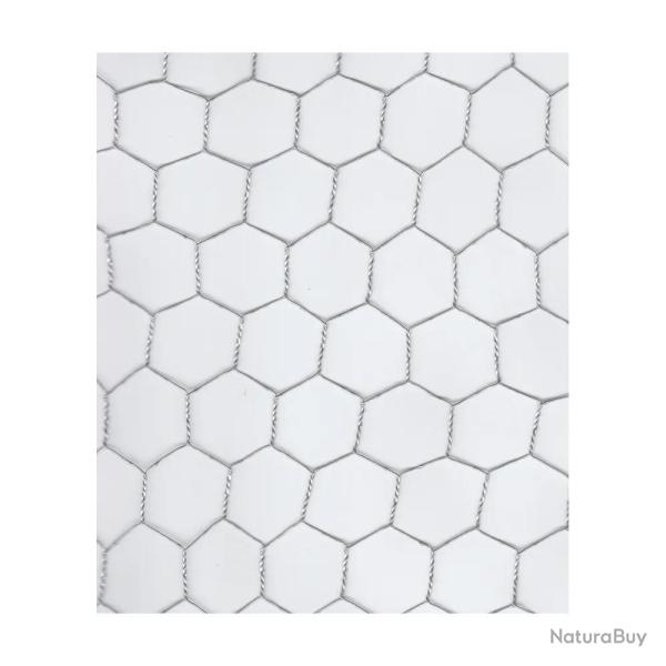 Grillage maille hexagonale 25mm galvanis� 1.5 x 25 m