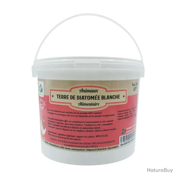 Terre de diatom�e blanche qualit� alimentaire 1.5 kg