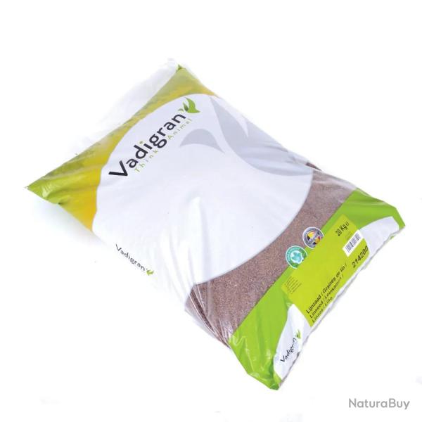 Graines de lin VADIGRAN d�poussi�r�es 20kg