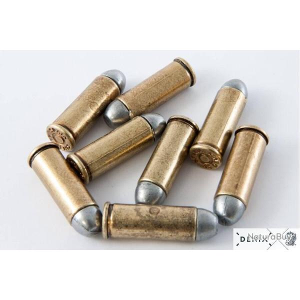 R�pliques factices balles de pistolet ou carabine .45 USA 1880