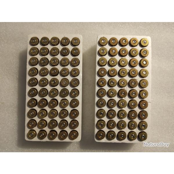 B13 Lot de 100 �tuis 32 S&W Long Lapua