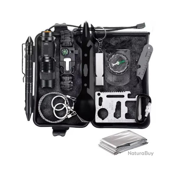 Trousse de premiers secours professionnelle de survie en voiture Plein Air Camping SOS