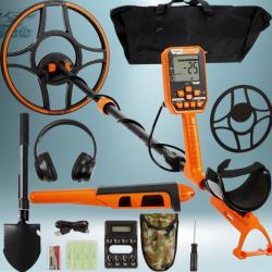 D&eacute;tecteur de M&eacute;taux Professionnel &Eacute;tanche Bobine de Recherche 30,5 cm Rechargeable