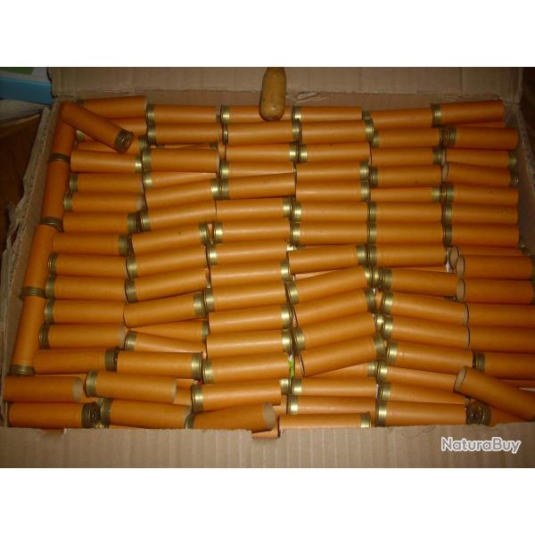 douille a recharg� cal 12 chasse  plus de 350 unit�s + tir douille + bourroire