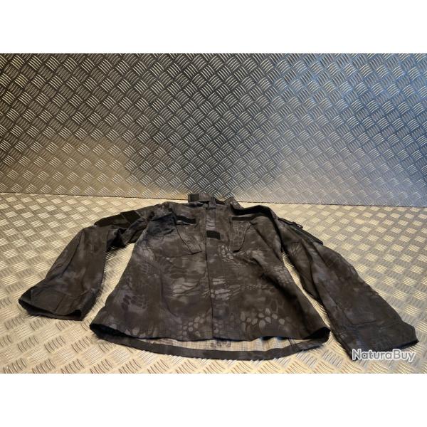 Veste militaire modele US ACU camouflage kryptek mandra night taille m