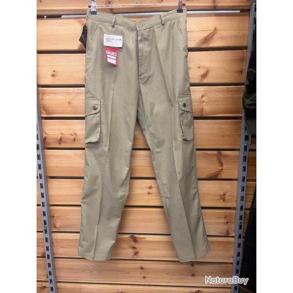 Pantalon LE CHAMEAU Duck Summer beige taille 44
