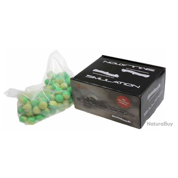 Simulation de Tomahawk Cal. 68 Powderballs / Balles de poudre - 100 pi�ces