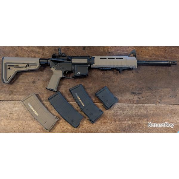 Aero Pr�cision X15 223 rem 16" avec d�tente Timney et accessoires Magpul