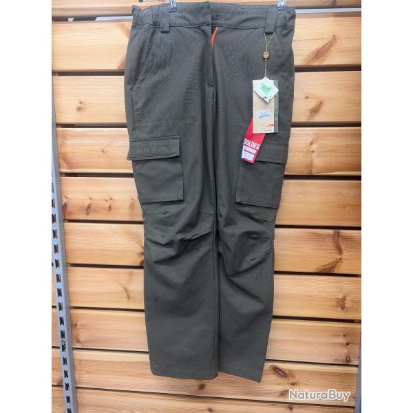 Pantalon Femme BERETTA Adventure vert taille L DESTOCK