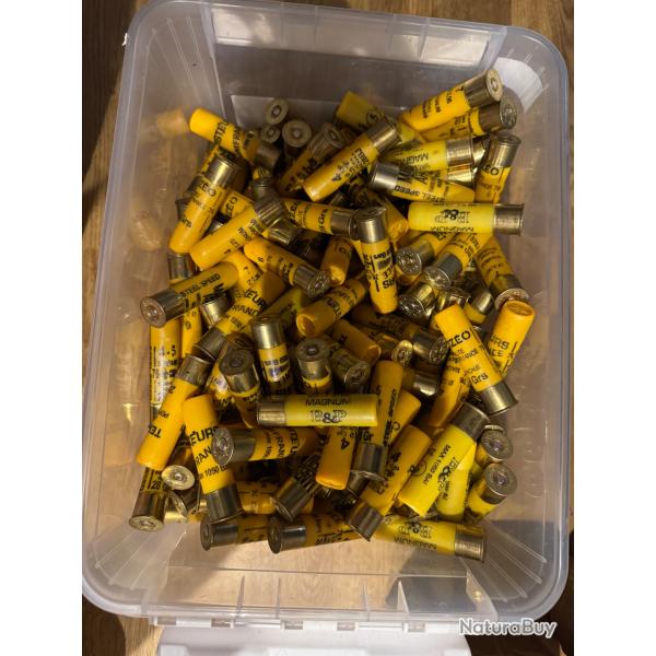 Vrac de 200 Cartouches Calibre 20 ACIER Magnum