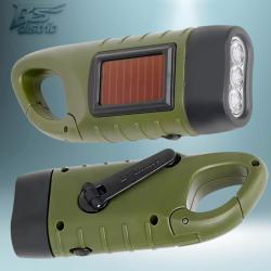 Lampe Led Dynamo Solaire &Eacute;tanche......Ench&egrave;re 1 Euro