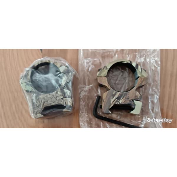 COLLIERS CAMO MOYEN RAIL WEAVER DIAM 25.4MM/1"