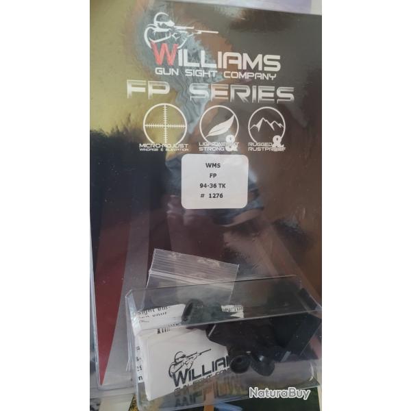 DIOPTRE WILLIAMS pour WINCHESTER 94, MARLIN 36, 336
