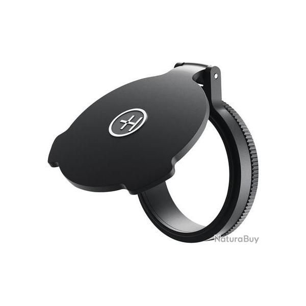 Prot�ge objectif rabattable Hawke Professional flip-up cover en aluminium � 56mm