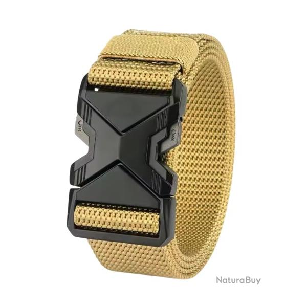 Ceinture tactique Beige/TAN v3 - Livraison gratuite